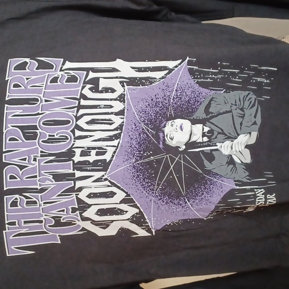 KILLSTAR XXL BLACK LONG BELL SLEEVES CROPPED TOP" BE STRANGE"COLLABORATION - Picture 3 of 12